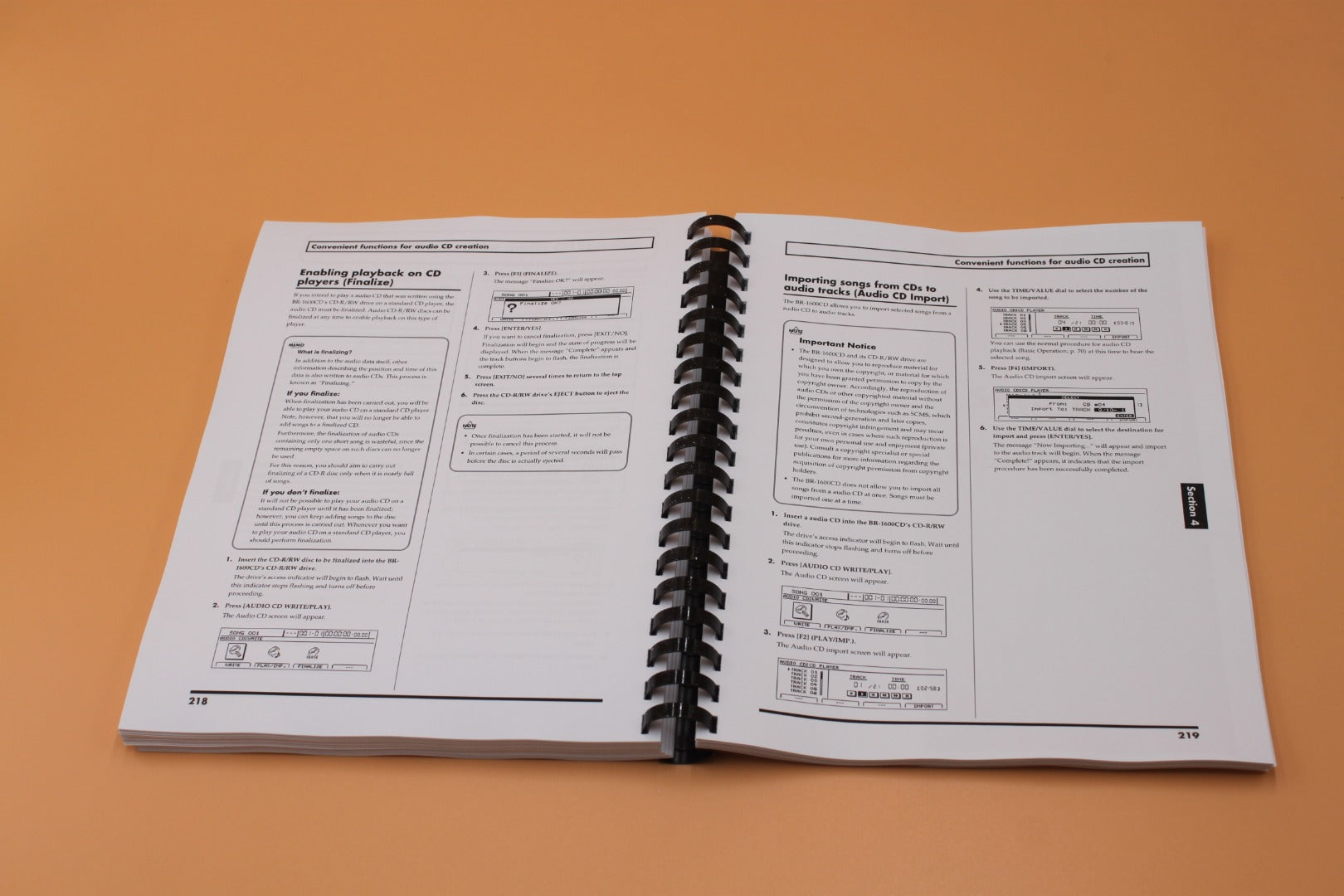 312 pages Boss BR-1600CD Owners manual instructions with Protective Covers