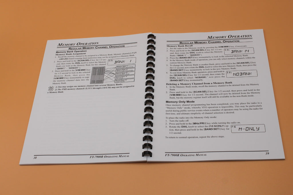 84 pages FT-7900R Transceiver owner Instruction Manual Operating Guide