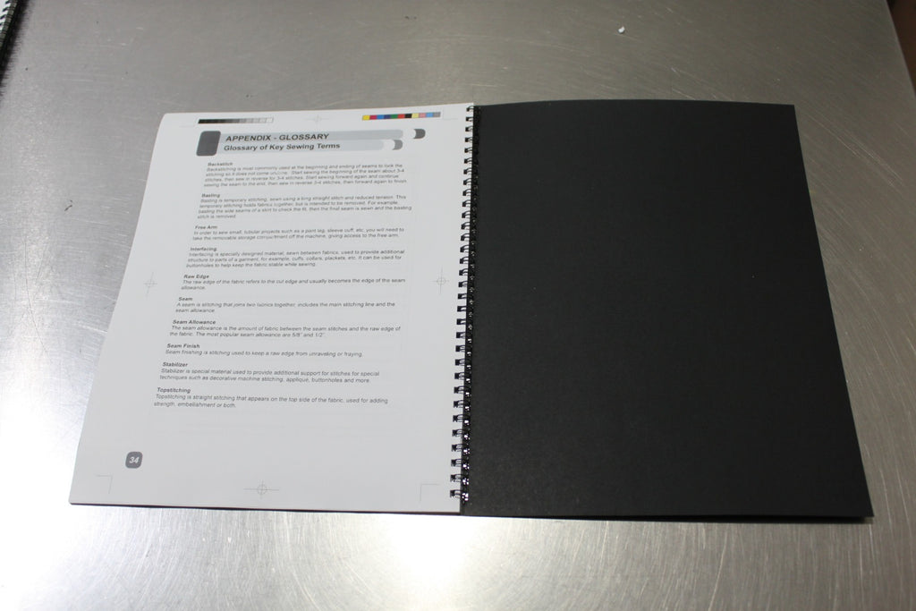 Owners Manual for Singer 5560 Sewing Machine 34 Pages With Clear Covers