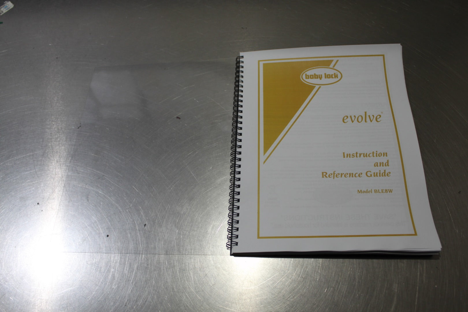 Baby Lock Evolve BLE8W 92 Pages - Instructions Manual  User Guide full COLOR