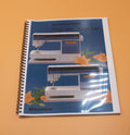 reprint Husqvarna Viking Lily 550 540 Instruction owner Manual 60 Pages  Protective Covers