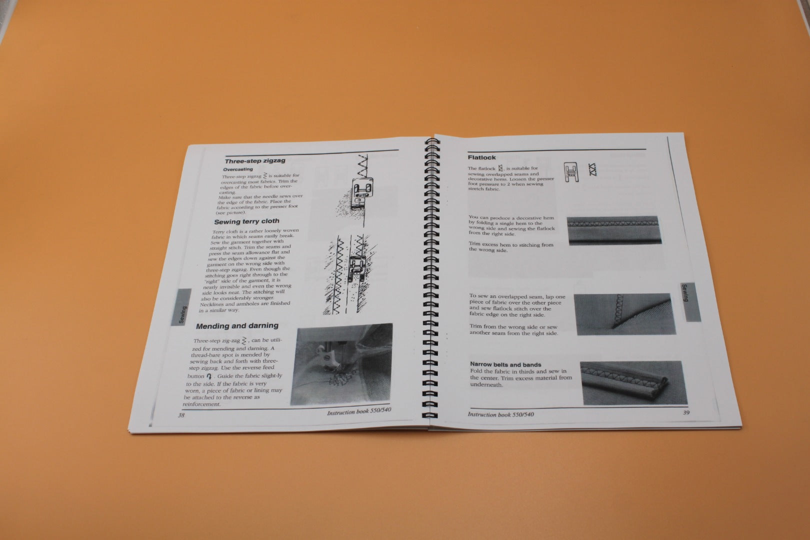reprint Husqvarna Viking Lily 550 540 Instruction owner Manual 60 Pages  Protective Covers
