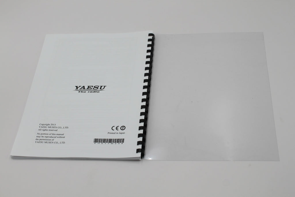 Yaesu FT-60R/E Instruction Operating Manual 84 Pages with Protective Covers