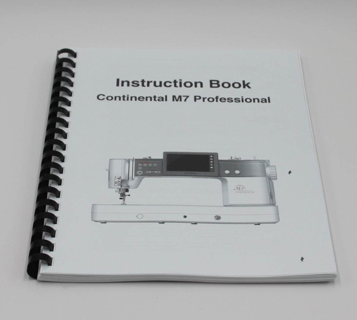Janome Continental M7 Professional Sewing Machine Instruction Manual 142 pages with Protective Covers