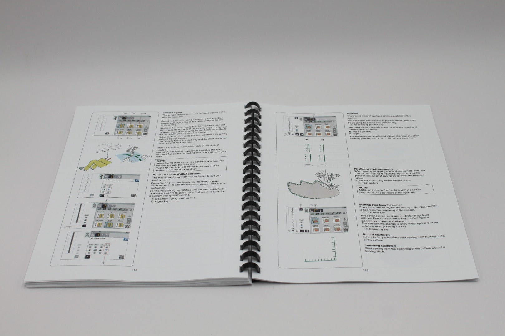 Janome Continental M7 Professional Sewing Machine Instruction Manual 142 pages with Protective Covers