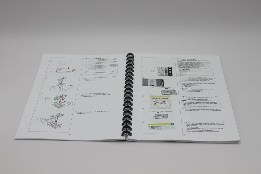 Janome Continental M7 Professional Sewing Machine Instruction Manual 142 pages with Protective Covers