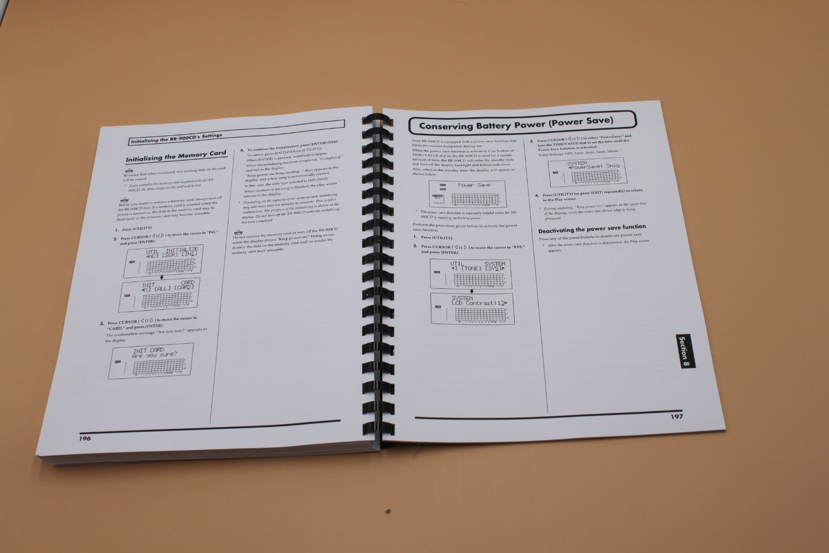 Boss BR-900cd Owners Instruction Manual 232 Pages & clear cover