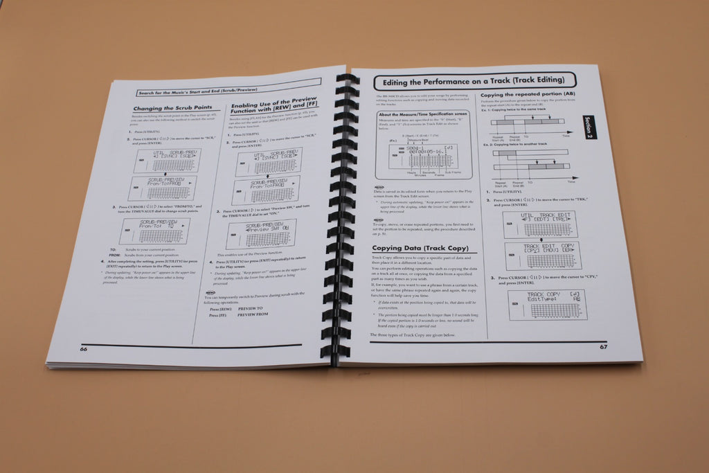 Boss BR-900cd Owners Instruction Manual 232 Pages & clear cover