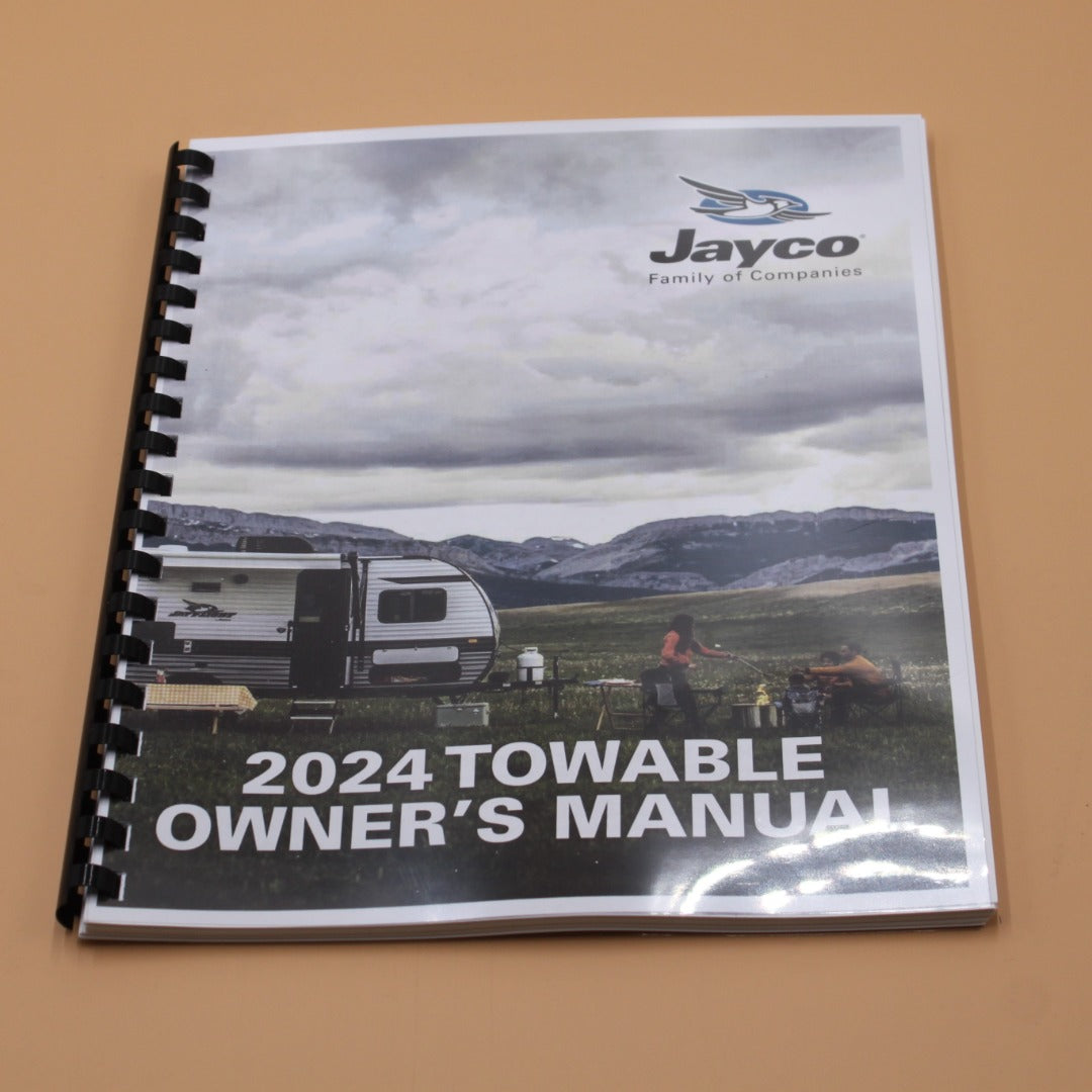 Jayco 2024 Towable Owner Manual Instructions User Guide 108 pages