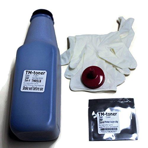 TM-toner 821073 Cyan Toner refill kit with chip for Ricoh Aficio SP C430DN, SP C431DN, Gestetner SPC430DN, SPC431DN, Lanier LP137CN, LP142CN, Savin CLP37DN, CLP42DN printer