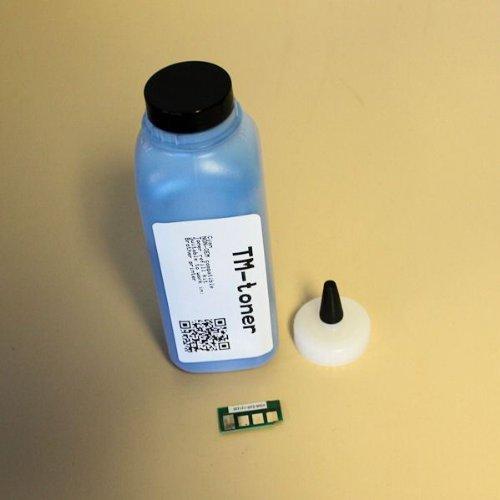 TM-toner ? Cyan High Yield Toner refill kit with Chip for Dell C3760n, C3760dn, C3765dnf 331-8432 (1M4KP)