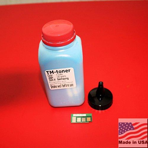 TM-toner ? Cyan Toner Refill with chip for Samsung CLT-C508L,CLT-C508S CLX-6220FX 6250 CLP-620 CLP-670 CLP-620nd CLP-670nd