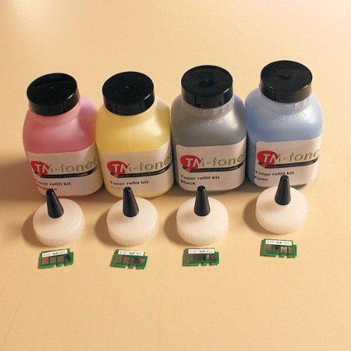 Simplyitem 4x HY toner refill kit with reset chips for Xerox phaser 6000 6010 USA 106R01630, 106R01627, 106R01628, 106R01629