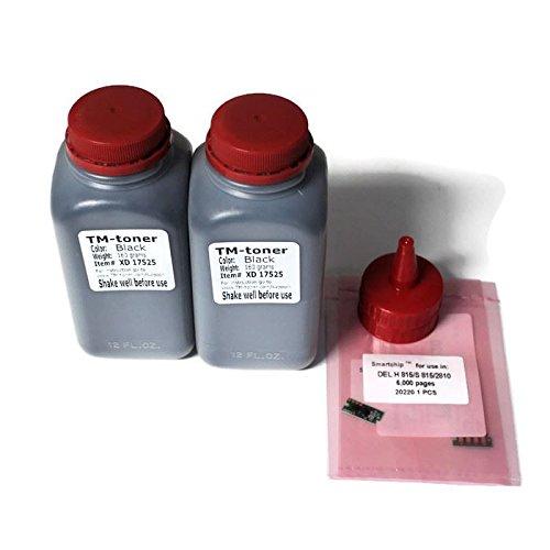 2x Toner refill with chip for Dell S2815dn, H815dw, S2810dn Printer 593-BBMF 47GMH